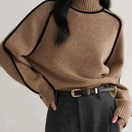 WW | Strickpullover Mit Rollkragen