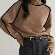 W&W - Rollkragenpullover aus Strick