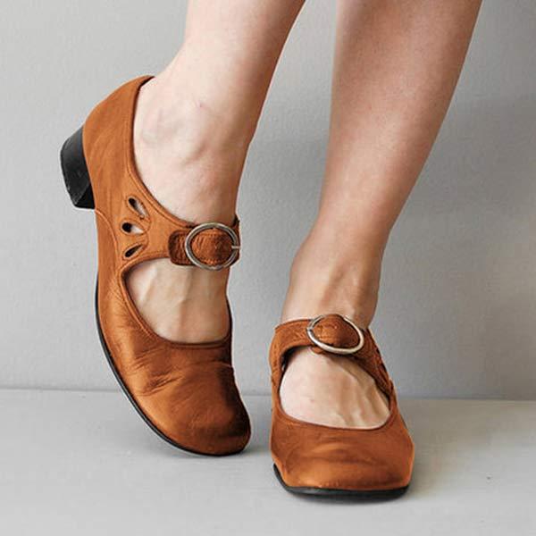 W&W Mode | Weinlese Orthopädische Schuhe Mit Runder Zehe