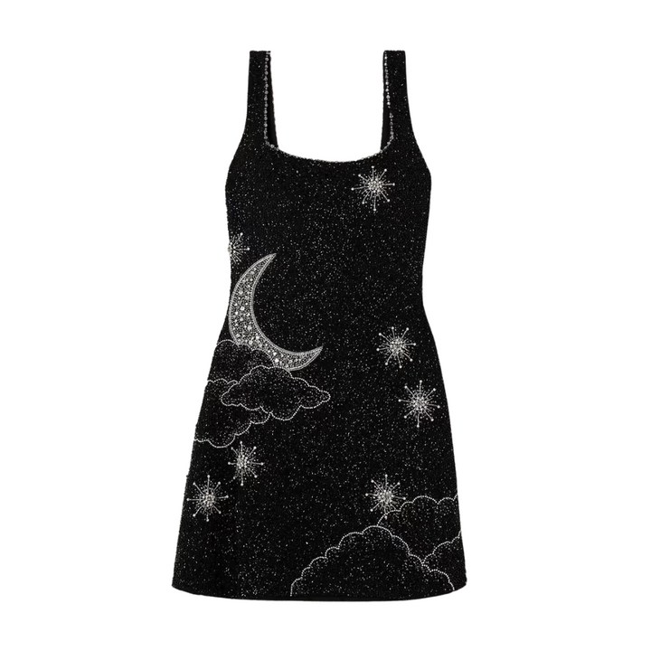 Damen-Abendkleid mit funkelnden Details