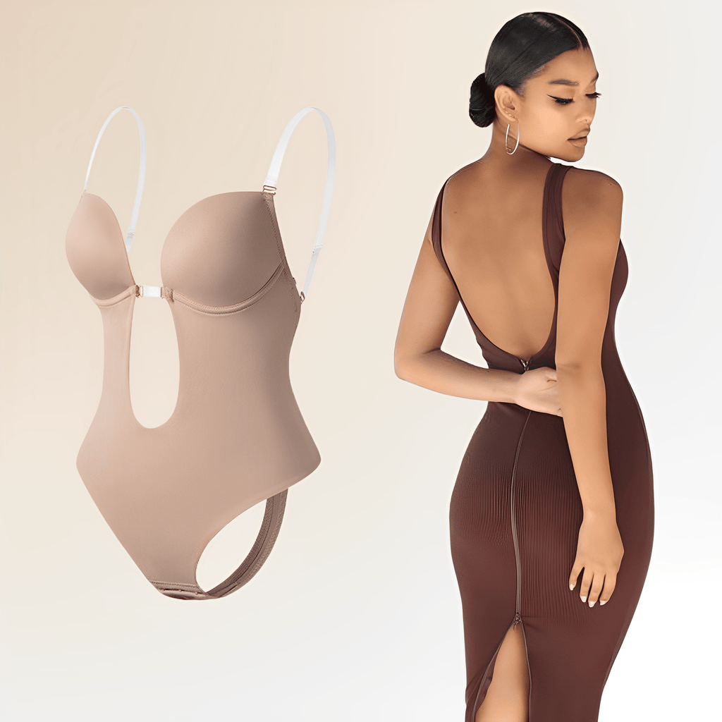 WW | Nahtloser Bodysuit Shapewear Ohne Rückenenteil für Damen