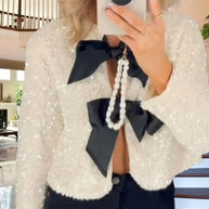 Modisches funkelndes Jacke