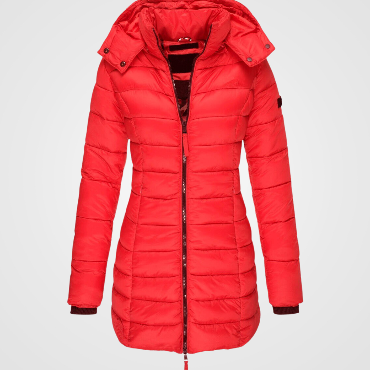 WW - Eleganter urbaner Stil Wintermantel für Damen mit Stehkragen