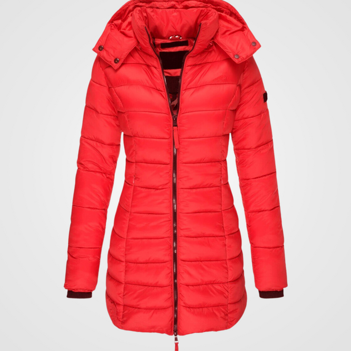 W&W Mode - Eleganter urbaner Stil Wintermantel für Damen mit Stehkragen