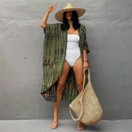 WW | Sommer Print Kimono Für Damen