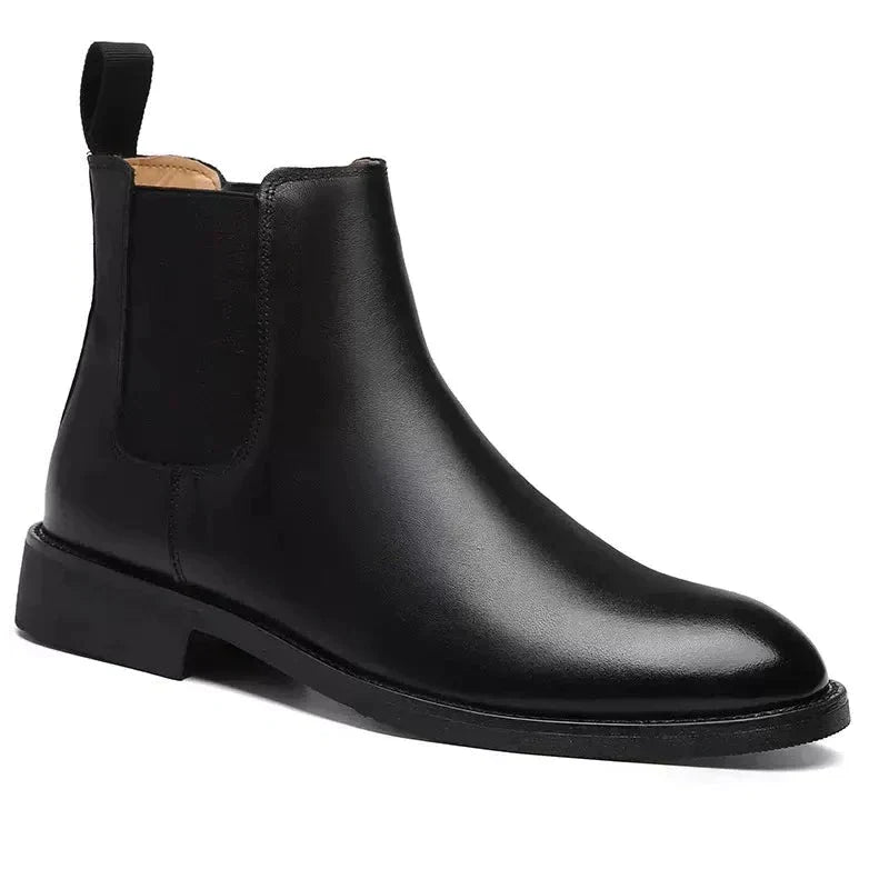 W&W Mode | Luxe Kalb Wildleder Chelsea Boots Mit Leder Innensohle