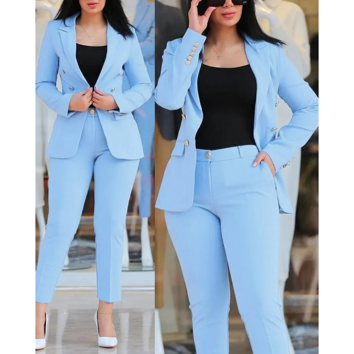W&W Mode | Blazer Und Hosensatz Für Damen