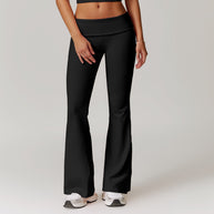 WW | Sophistizierte Fitness Enganliegende Flare Yoga-Hose