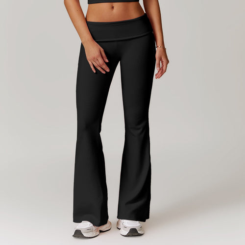 WW | Sophistizierte Fitness Enganliegende Flare Yoga-Hose