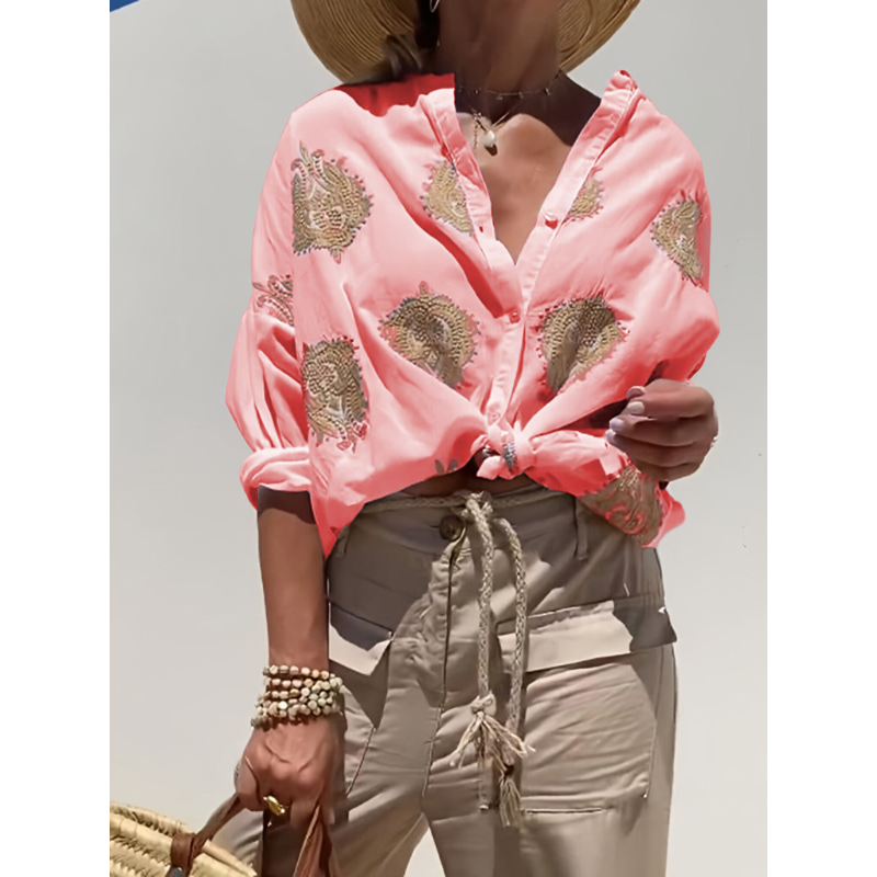 WW | Bluse mit goldenen Details - Elegant & bequem