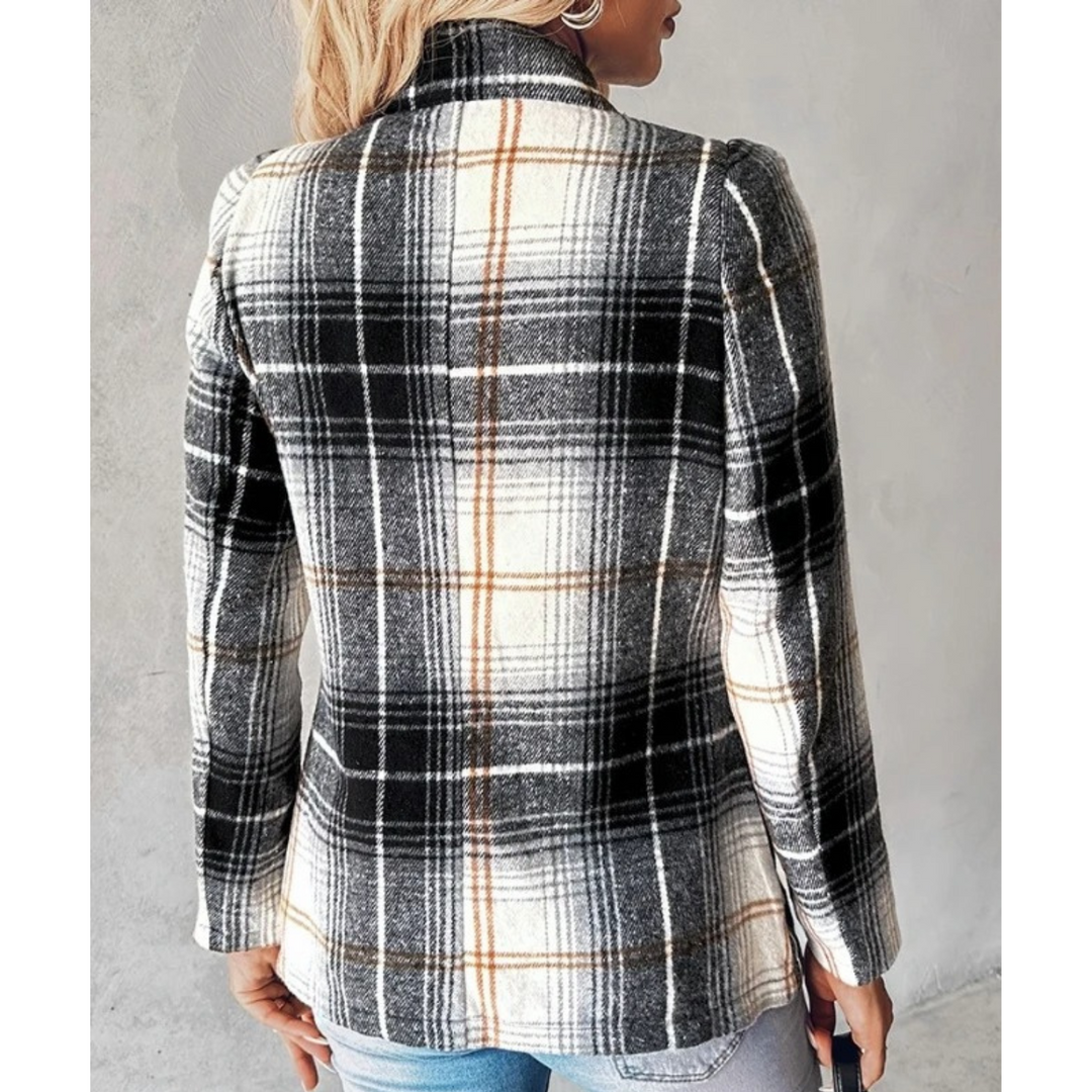 W&W Mode – Eleganter Blazer mit Karomuster