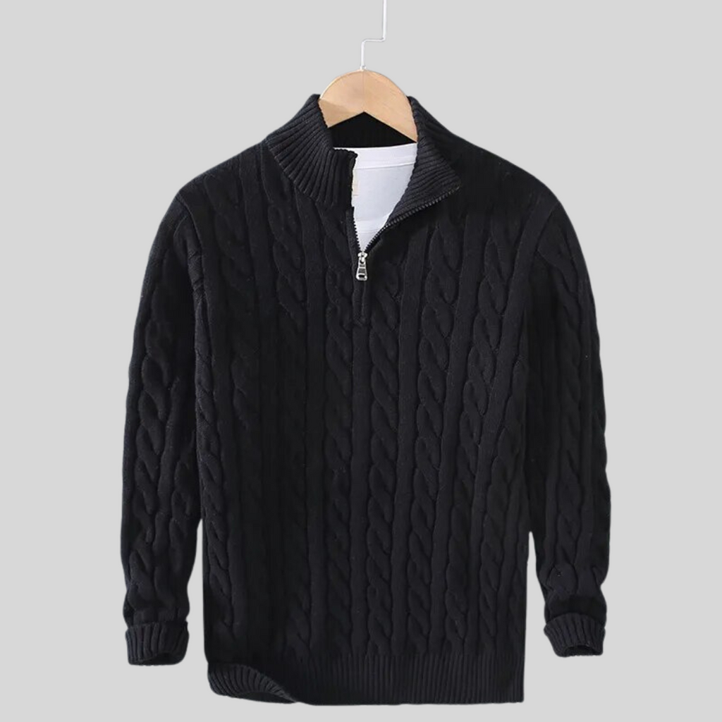 WW | Bequemer Baumwollpullover mit weichem Griff