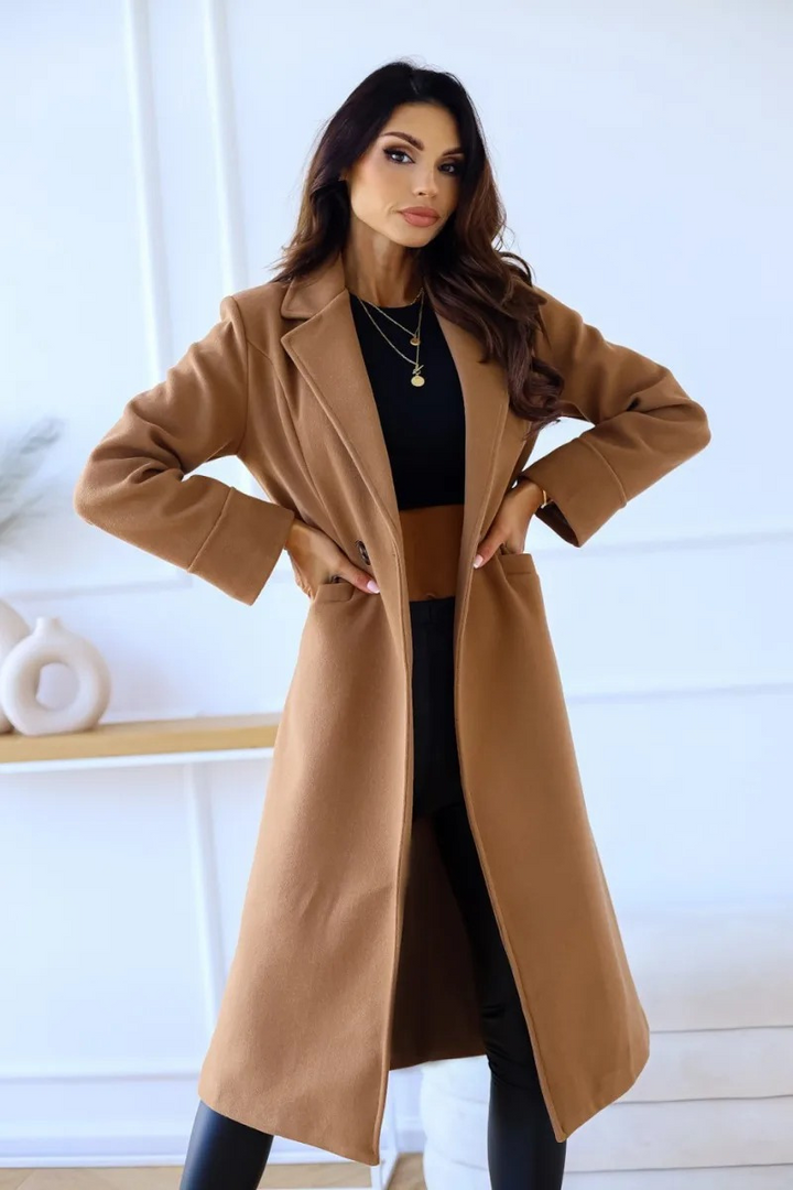 W&W Mode | Klassischer Langer Trenchcoat mit