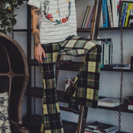 WW | Retro-Hose mit weitem Bein