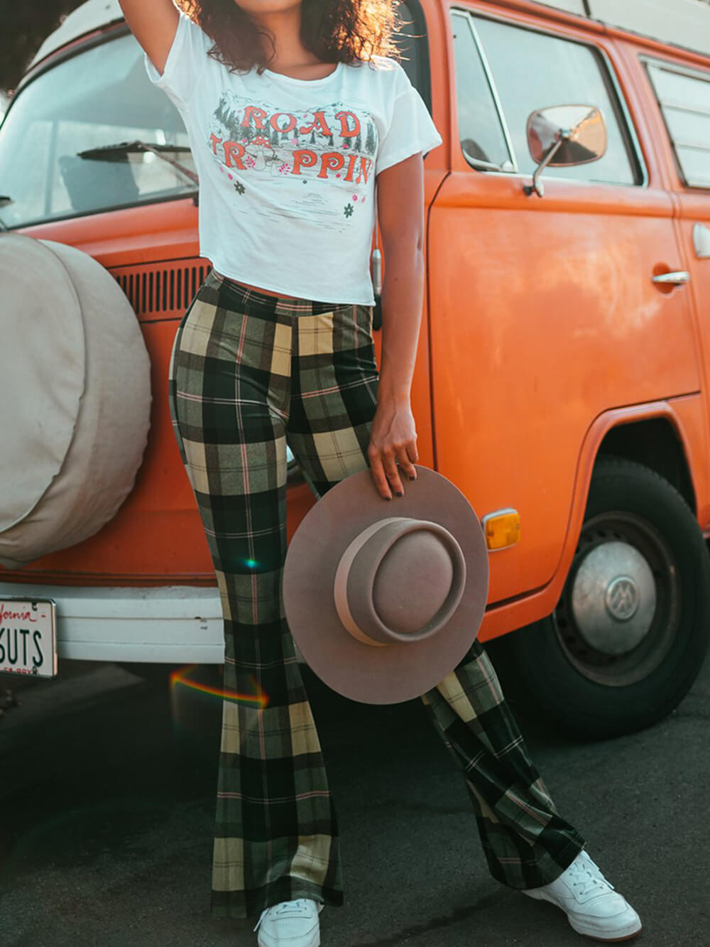 WW | Retro-Hose mit weitem Bein