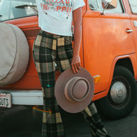 WW | Retro-Hose mit weitem Bein