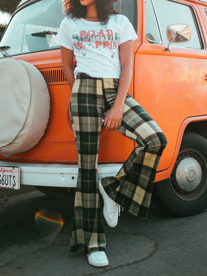 W&W Mode | Retro-Hose mit weitem Bein