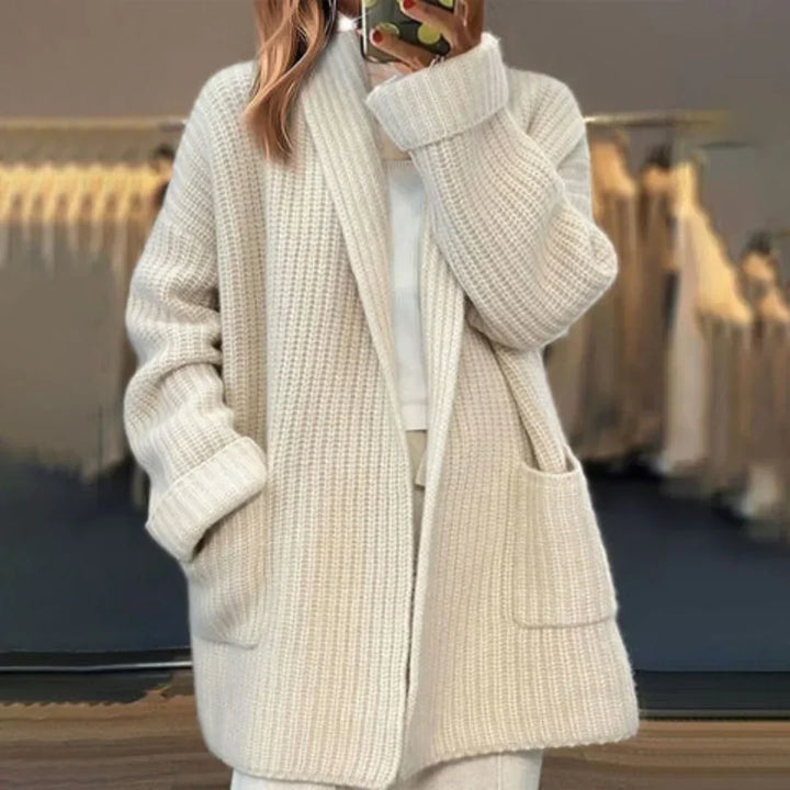 W&W Mode | Damen Langarm-Strickjacke