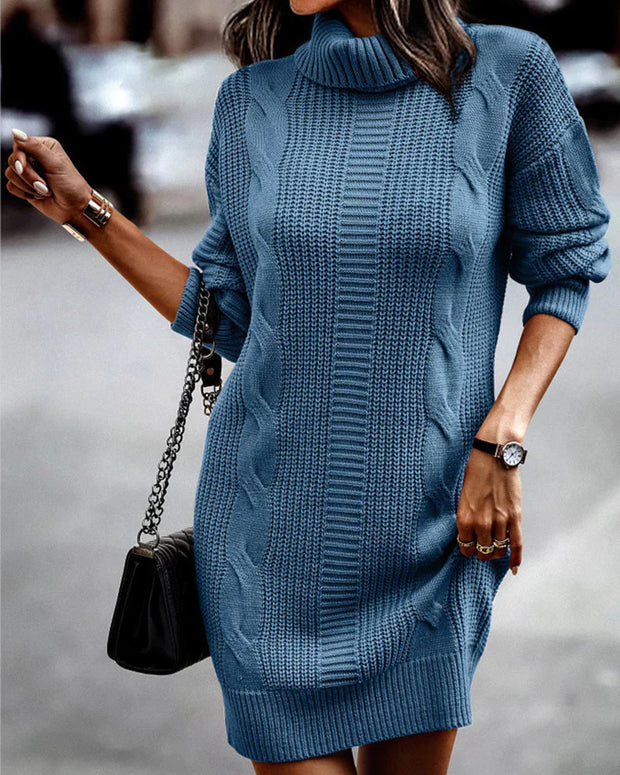 WW | Schicke Herbst Strickkleid für Frauen