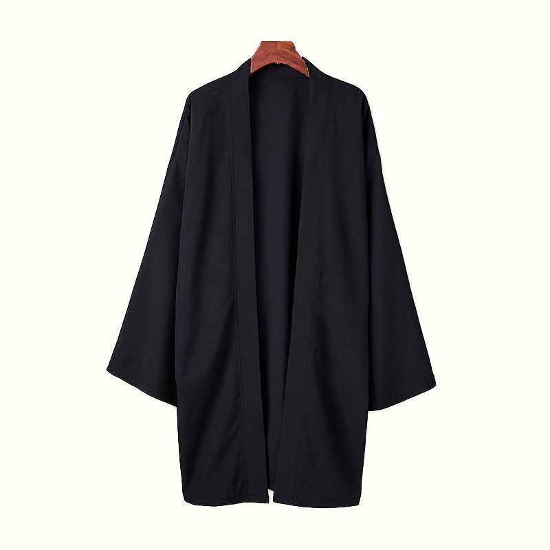 WW | Damen Kimono Stil Locker Fallendes Offenes Vorderjacke