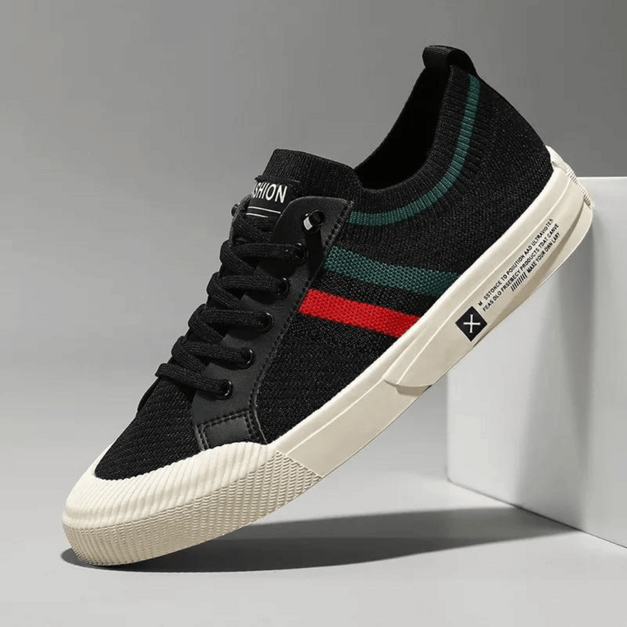 WW | Lässige Sneakers Mit Strickmuster Für Männer