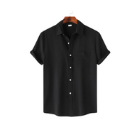 WW Geld Sommer Hemd - Lässig - Nahtloses Design Dehnbarer Stoff