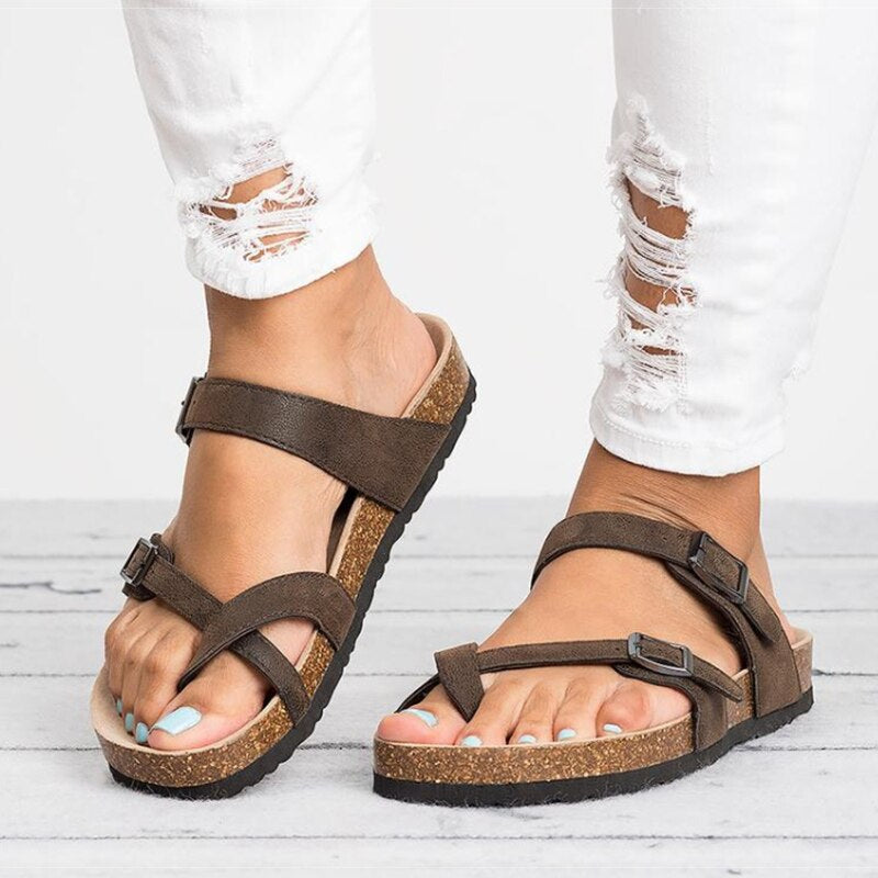 WW | Orthopädische Sandalen Im Römischen Stil