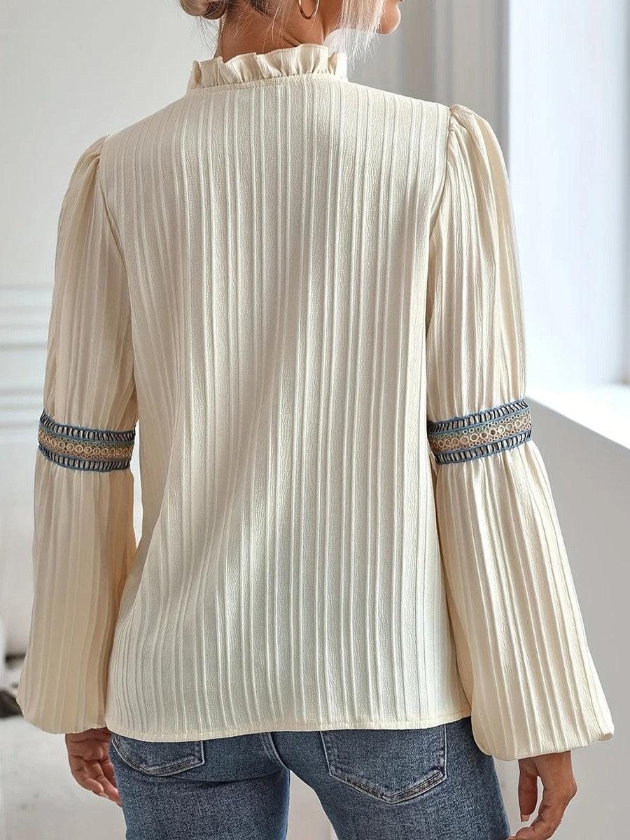 W&W Mode - Langärmeliges Bluse