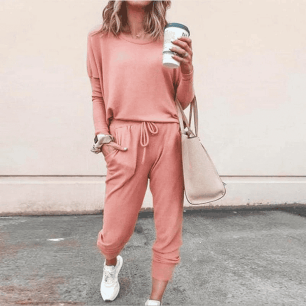 WW | Luxe Bequem Damen Loungewear Satz