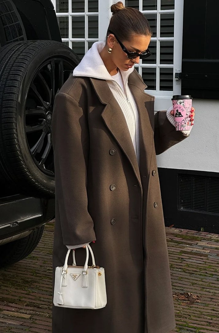 W&W Mode | Übergröße Mantel Jacke Mit Zeitloser Eleganz Für Damen