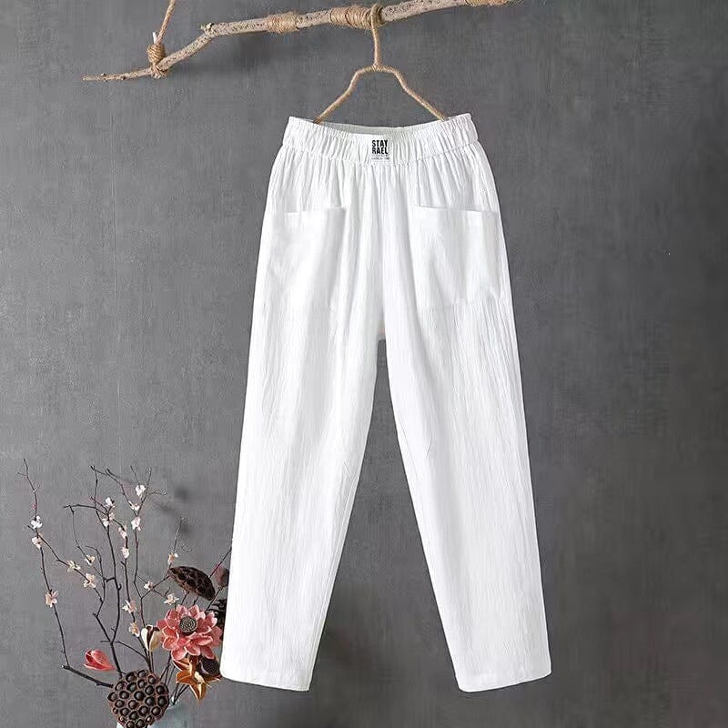 WW | Lässige Leinenhose Für Damen