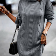 WW | Schicke Herbst Strickkleid für Frauen