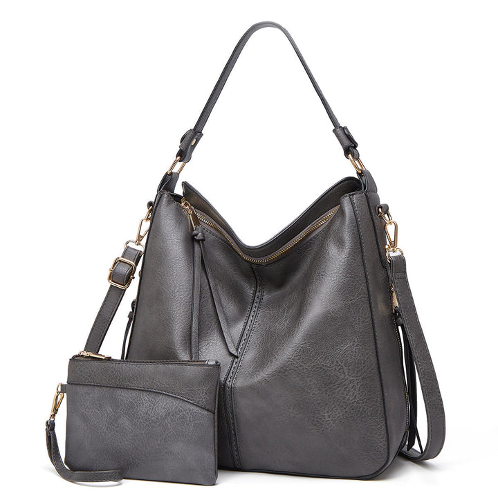 W&W Mode | Leder Tasche Mit Großer Kapazität Und Seitenfächern