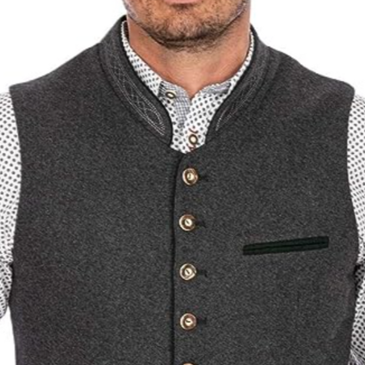 W&W Mode | Herren Weste Mit Einem Stilvollen Traditionellen Look