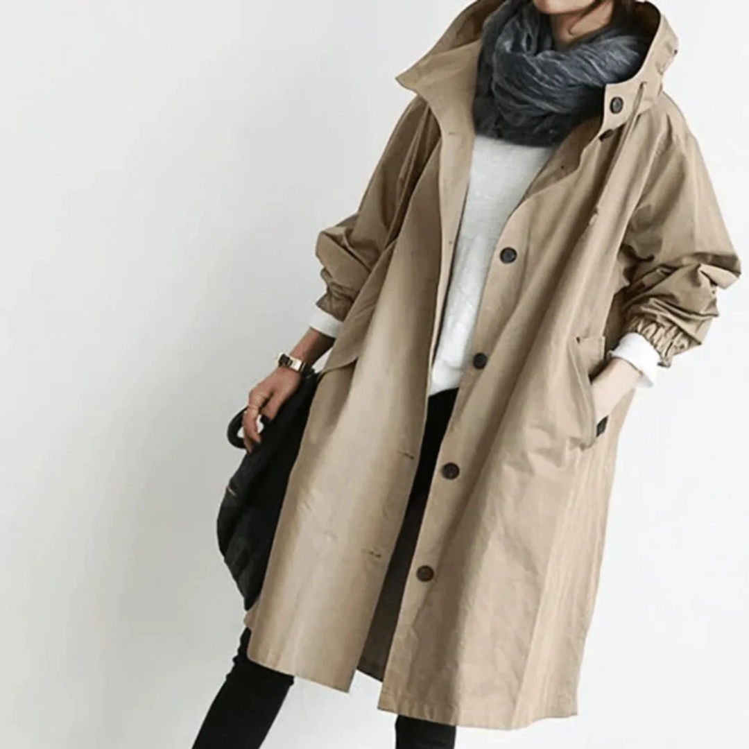WW | Warmer Trenchcoat für Damen Lang