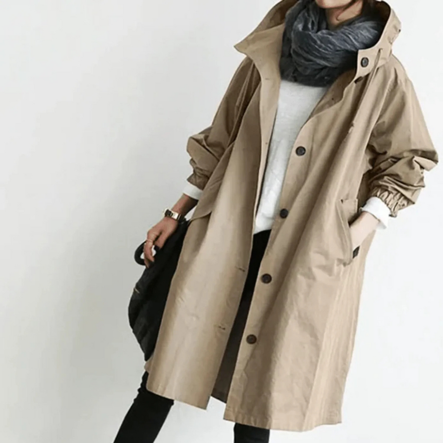 WW | Warmer Trenchcoat für Damen Lang