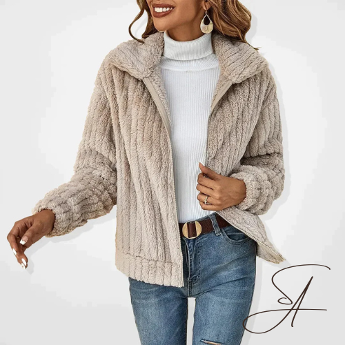 W&W Mode | Plüschiger, stilvoller Herbst-Cardigan