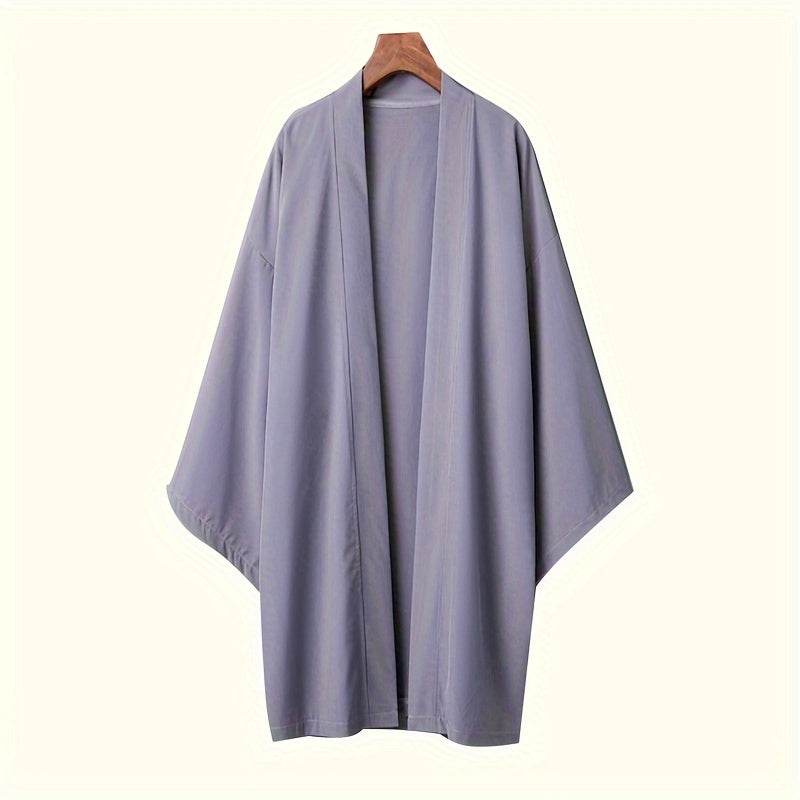 WW | Damen Kimono Stil Locker Fallendes Offenes Vorderjacke
