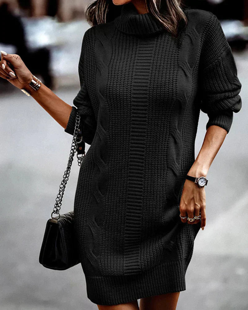 WW | Schicke Herbst Strickkleid für Frauen