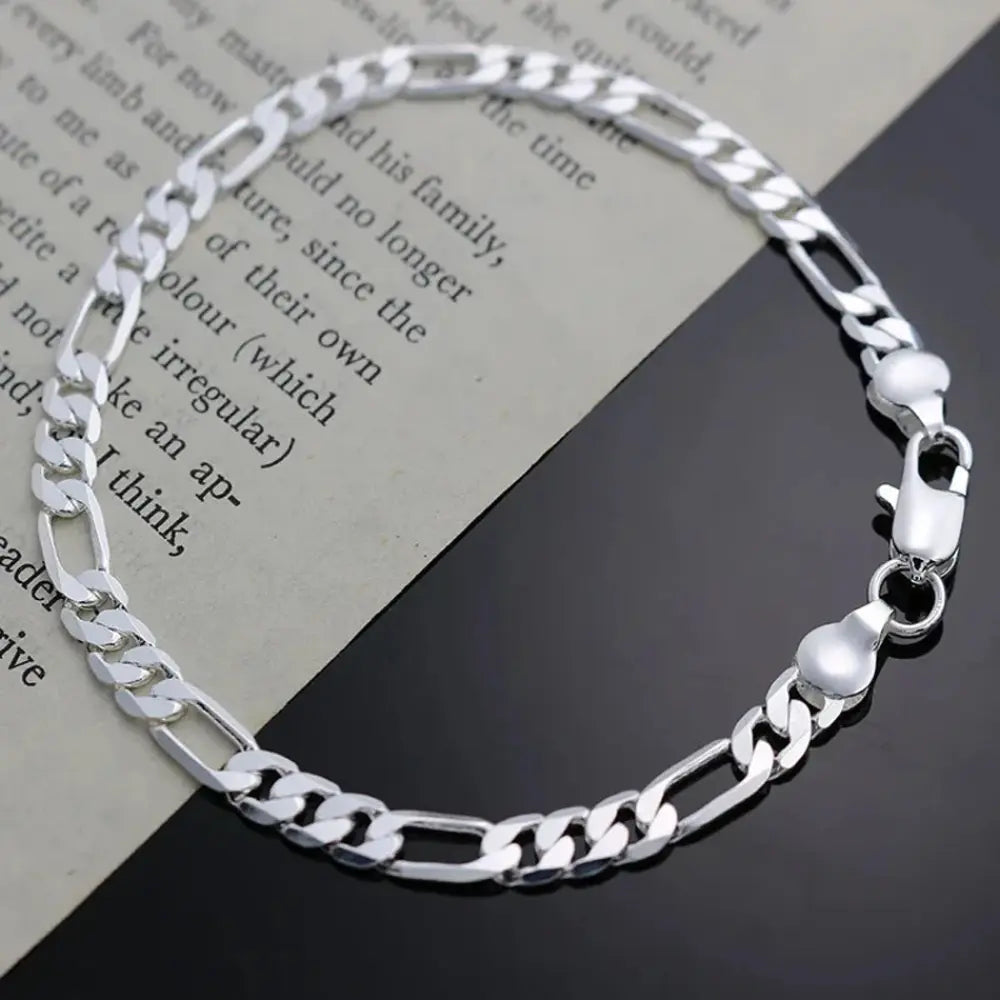 DruneEcht 925 Sterling Silber Armband für Damen