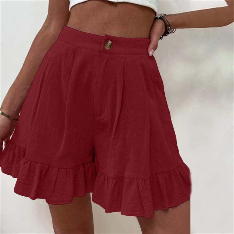 WW | Elegante Lässige Einfarbige Shorts