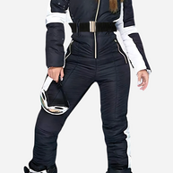 WW | Ski Overall 1 Stück Mit Gürtel Damen Eleganz Und Wärme