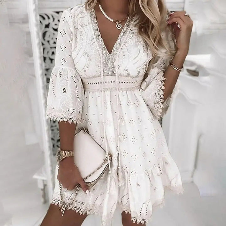 W&W Mode | Sommer Boho Mini Kleid