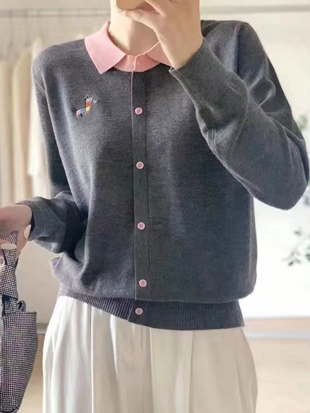 WW | Bestickte Weste Damen