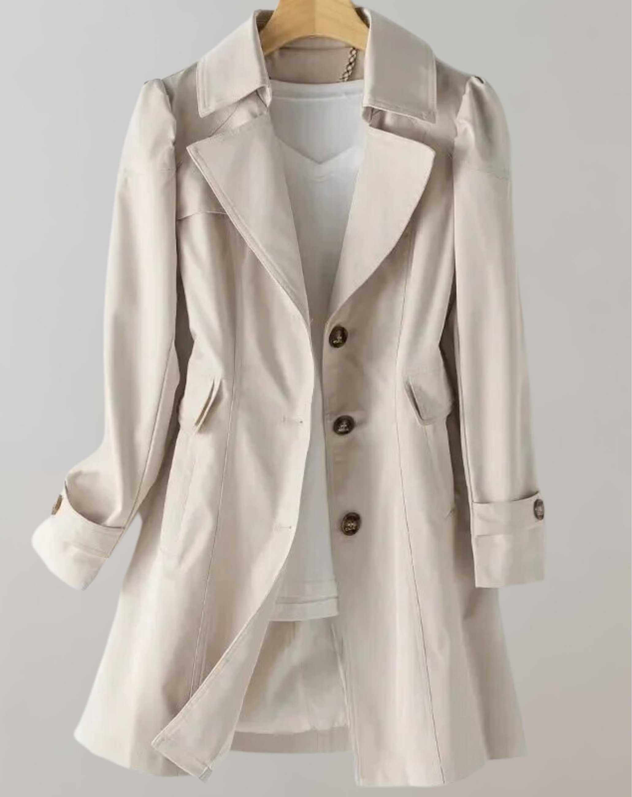 WW | Damen Einreihiger Trenchcoat