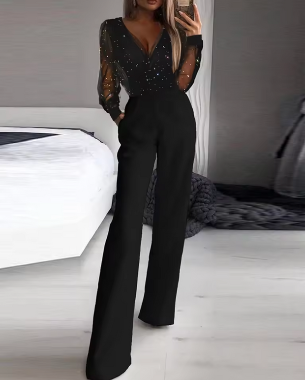 WW | Eleganter Mesh-Overall