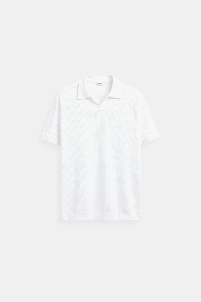 WW | Strick Poloshirt Mit Strukturmuster