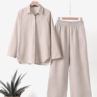 WW | Relaxed Leinenhose Mit Luftigem Sitz Für Damen