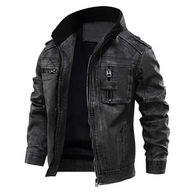 WW | Trendy schwarze Jacke für Herren