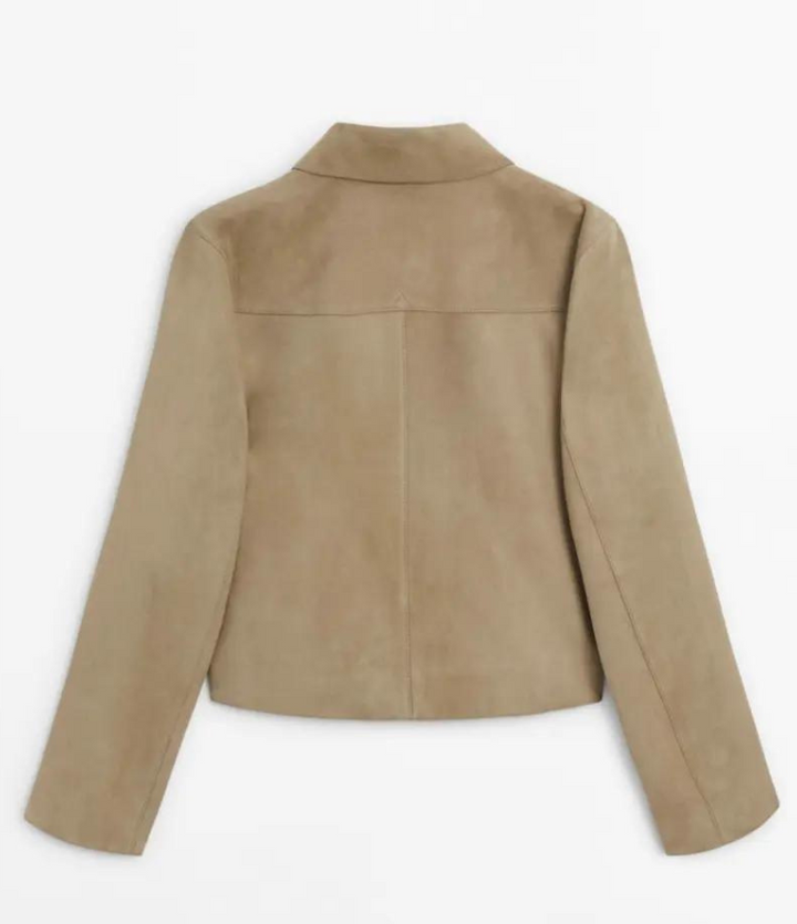 W&W Mode | Klassische Wildlederjacke